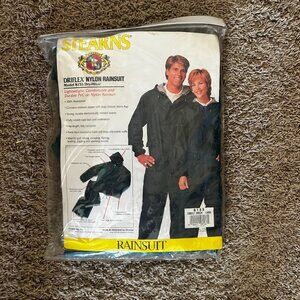 NWT Stearns DRIFLEX NYLON RAINSUIT MODEL 8155 2-Pc Rainsuit Size Large  Unopened